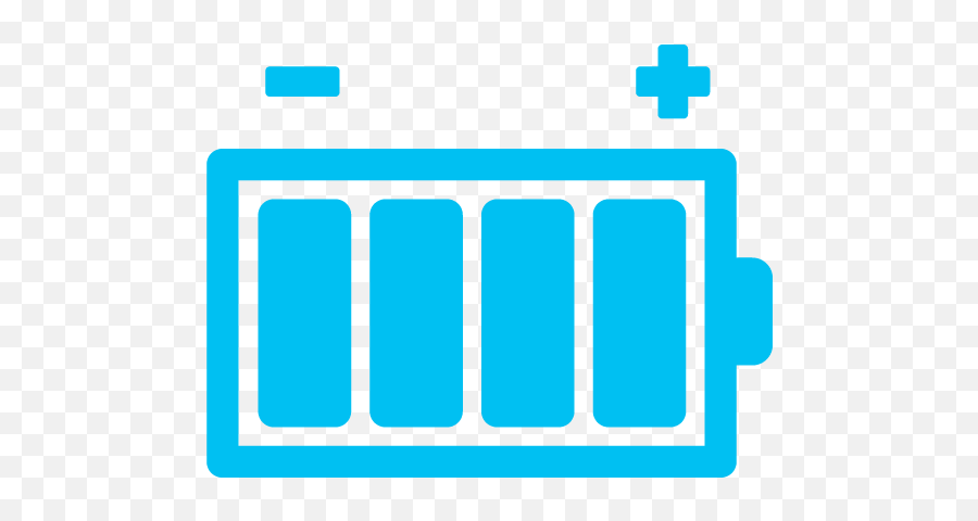 Rev Fire Innovations U2013 Group Png Sketched Glowing Blue Battery Icon