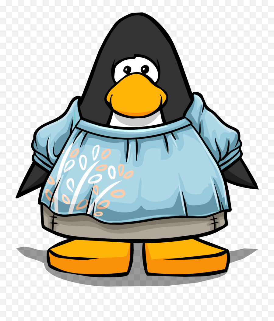 Download Baby Blue Blouse Pc - Club Penguin Penguin Colors Png,Tux Png