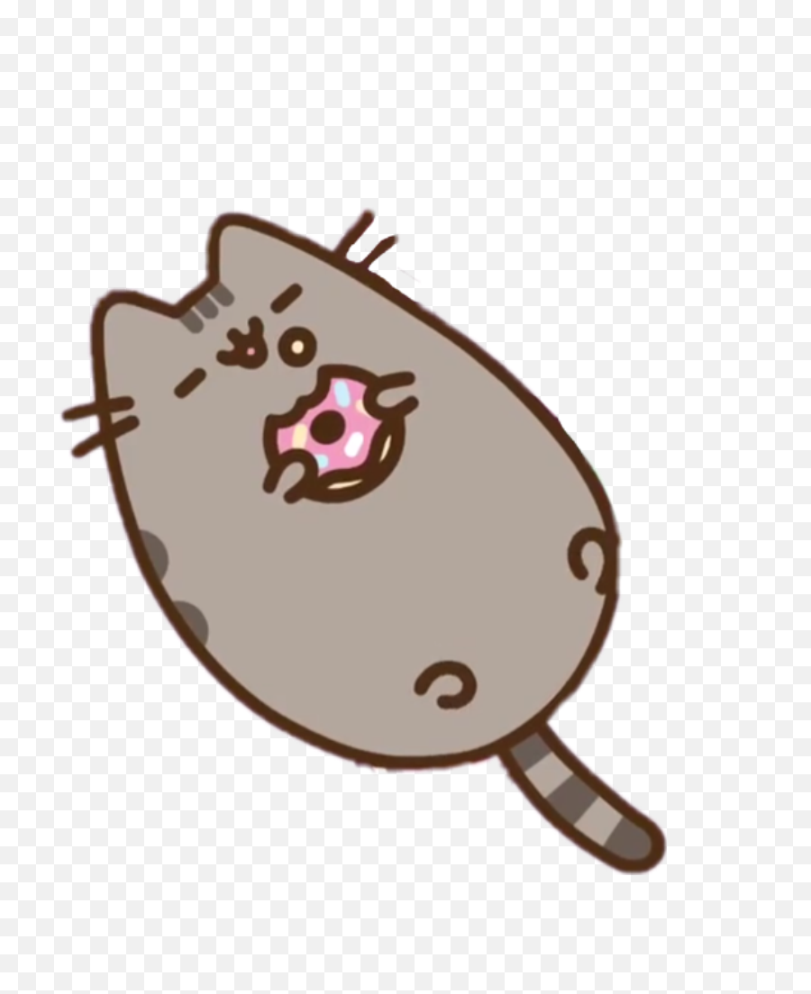 Download Donuts Kitten Brown Cat Free Transparent Image Hq - Drawing Kawaii Pusheen Cat Png,Donuts Transparent