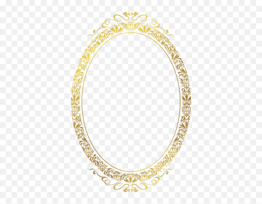 Circle Frame Png Gold Image - Circle,Circle Frames Png