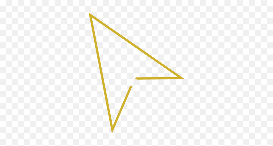 Yellow Cursor Line Iconsvg - Transparent Png U0026 Svg Vector File Linhas Amarelo Png,Cursor Png