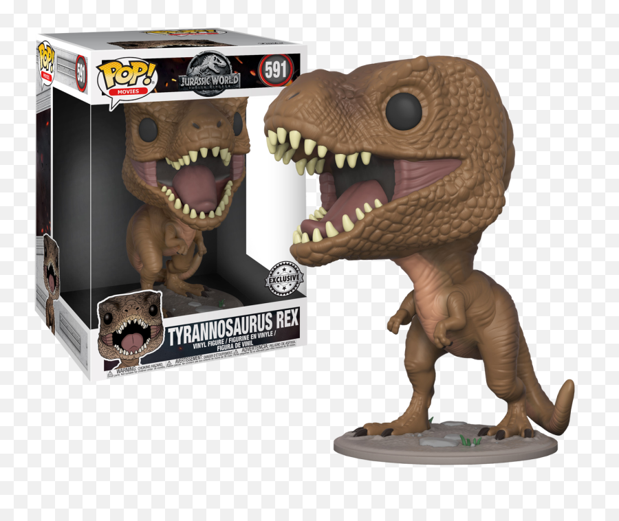 Jurassic World Fallen Kingdom - Tyrannosaurus Rex 10u201d Us Funko Pop Jurassic World Png,Jurassic World Png