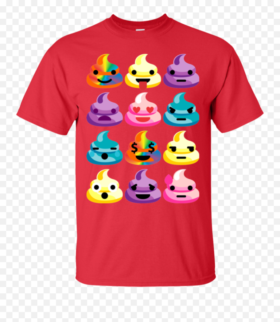 Cute Girl Rainbow Emoji Poop T - Shirt Bff Gift Or Pj Tee Chick Fil A Shirt Png,Rainbow Emoji Png
