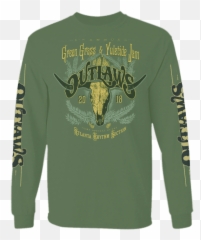 Outlaws Green Grass U0026 Yuletide Jam Long Sleeve Png
