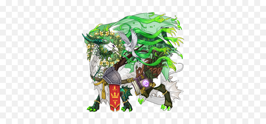 They Like Their Mates Big Dragon Share Flight Rising - Cartoon Png,Morgana Png