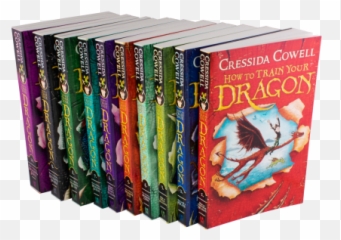 Download Hd How To Train Your Dragon Collection 10 Books Box - Book Cover Png,How To Train Your Dragon Png