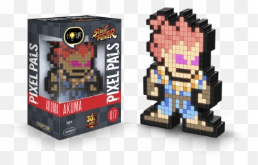 Pixel Pals Street Fighter Akuma - Pixel Pals Street Fighter Png,Akuma Png