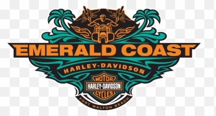 Echd Logo - Emerald Coast Harley Davidson T Shirt Clipart png