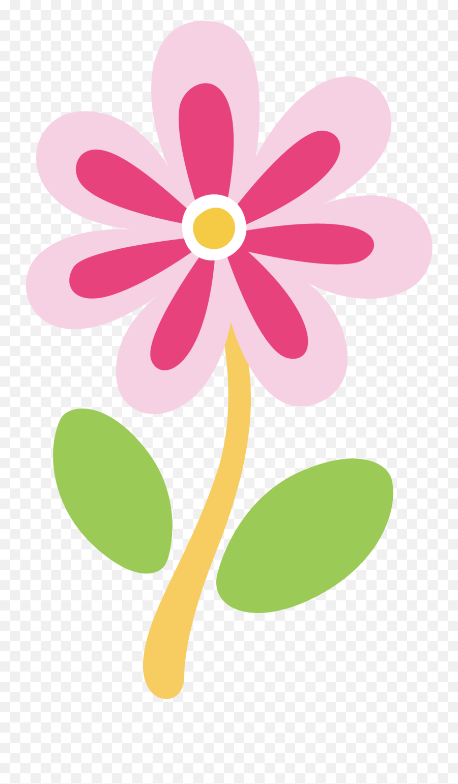 Download Hd Easter Flowers Clip Art - Easter Flower Clipart Flor Png,Flowers Clipart Transparent