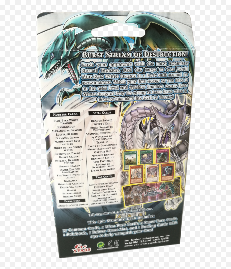 Sealed Yugioh Structure Deck Yu Png Blue Eyes White Dragon
