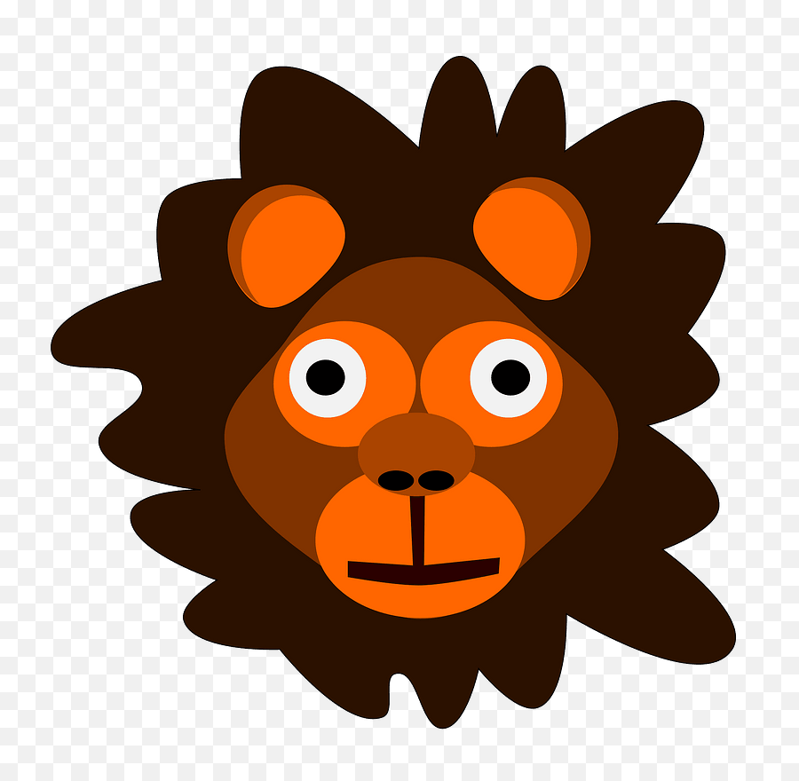 Crazy Lion Png Clip Arts For Web - Clip Arts Free Png Animasi Kepala Hewan,Lion Clipart Png