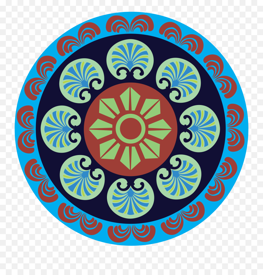 Indian Symbols Signs Patterns - Clip Art Png,Circle Pattern Png