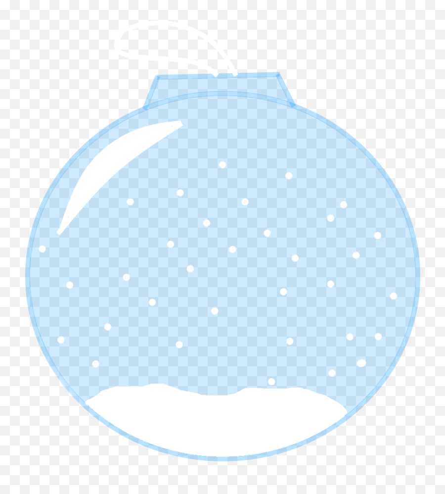 Download Snow Globe Christmas Ornament - Circle Png,Christmas Snow Png