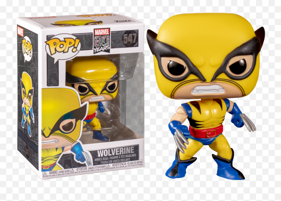 Funko Vinyl Figure - Funko Pop Marvel 80th First Appearance Wolverine Png,Wolverine Transparent