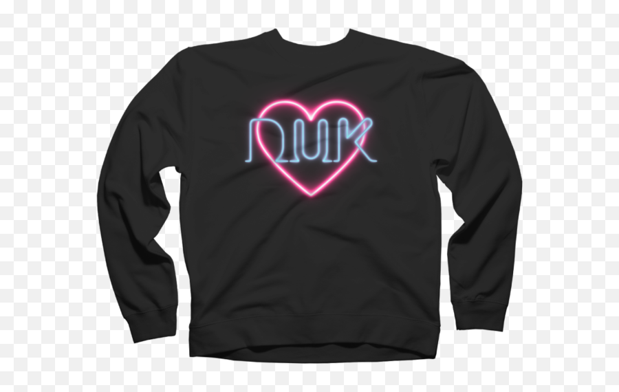 Neon Heart Hoodie - Star Wars T Shirts Christmas Png,Neon Heart Png