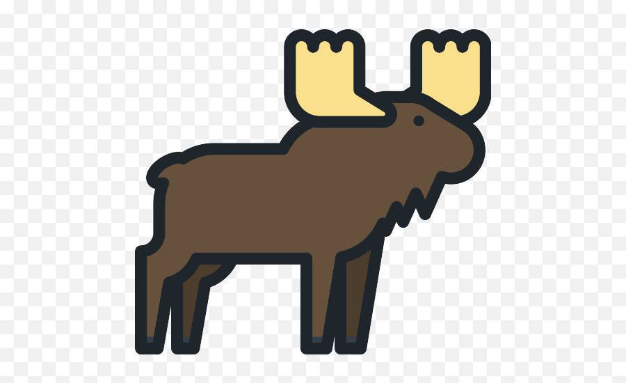 Moose Png Icon - Clip Art,Moose Png