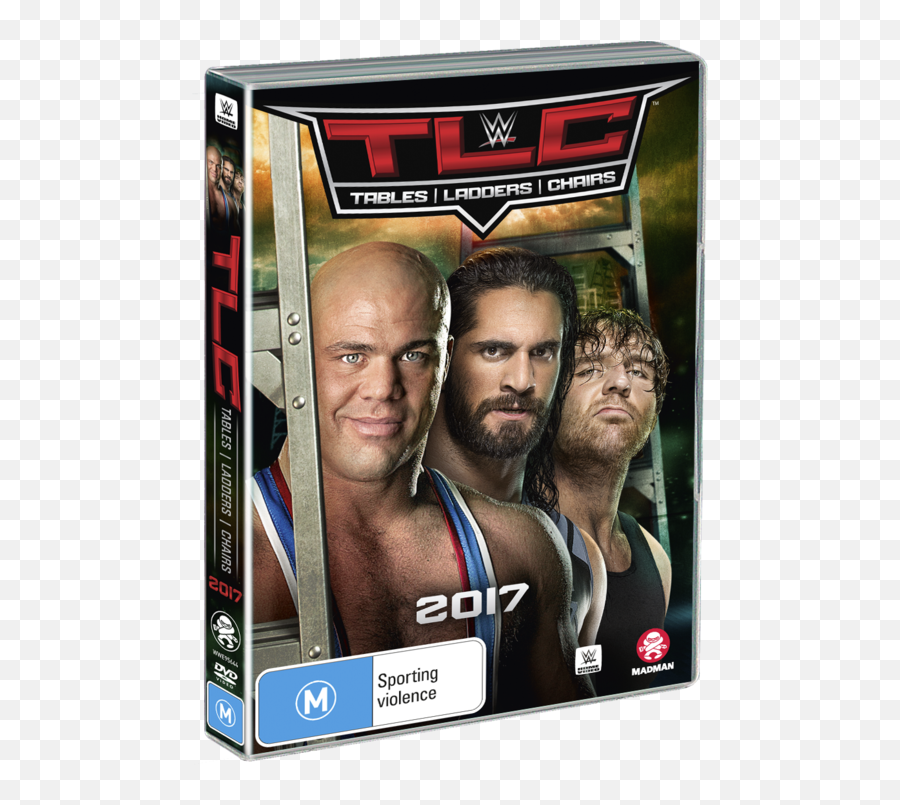 Wwe Tlc Tables Ladders U0026 Chairs 2017 - Dvd Wwe Ladders And Chairs Png,Braun Strowman Png