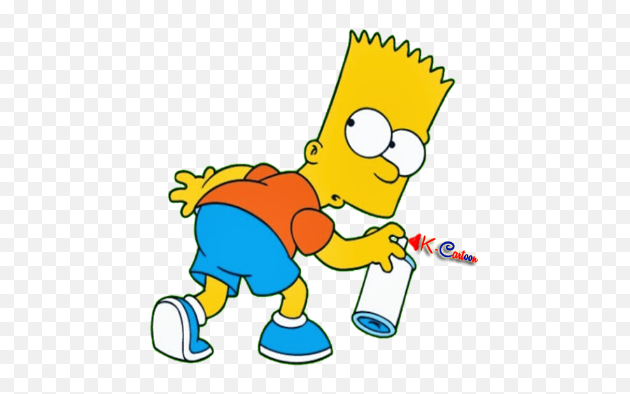 Bart Simpson Cartoon Television - Vektor Png Download 512 Cartoon Simpson,Simpson Png