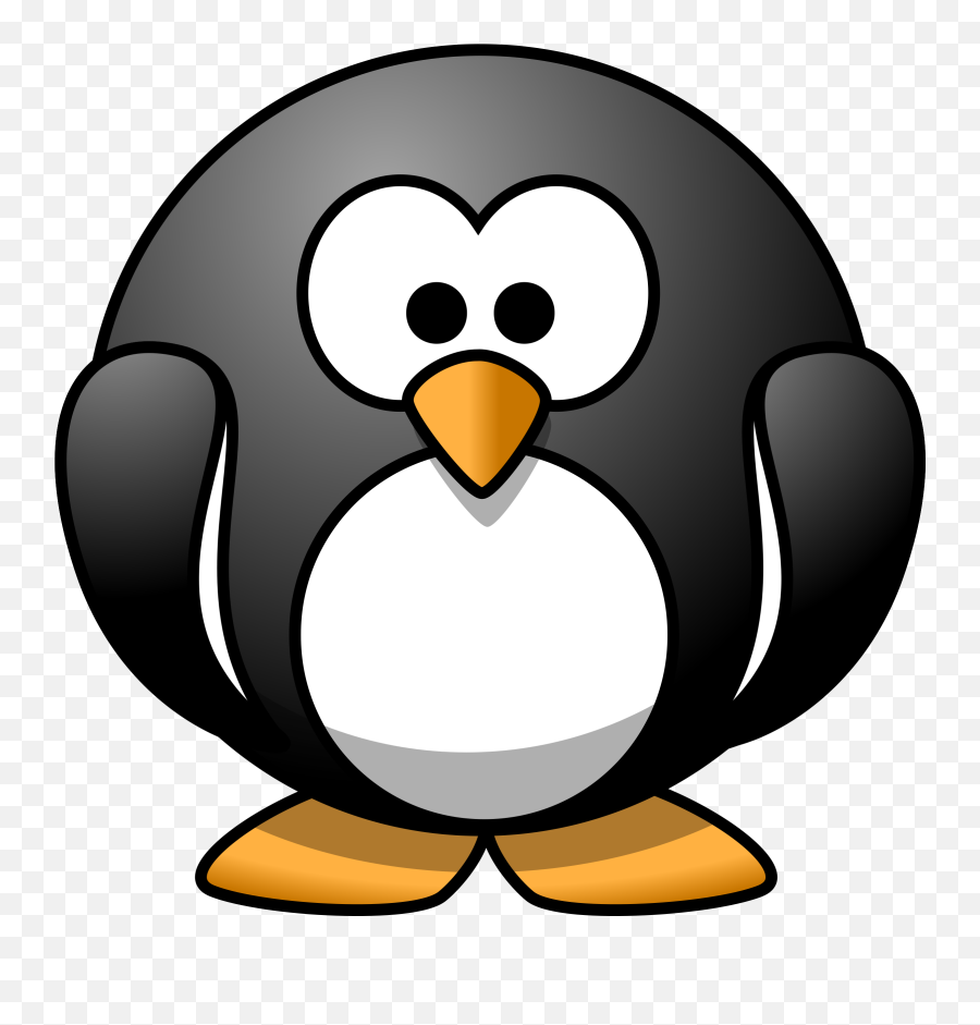 Penguin Cartoon Transparent Png - Cartoon Penguin,Penguin Transparent