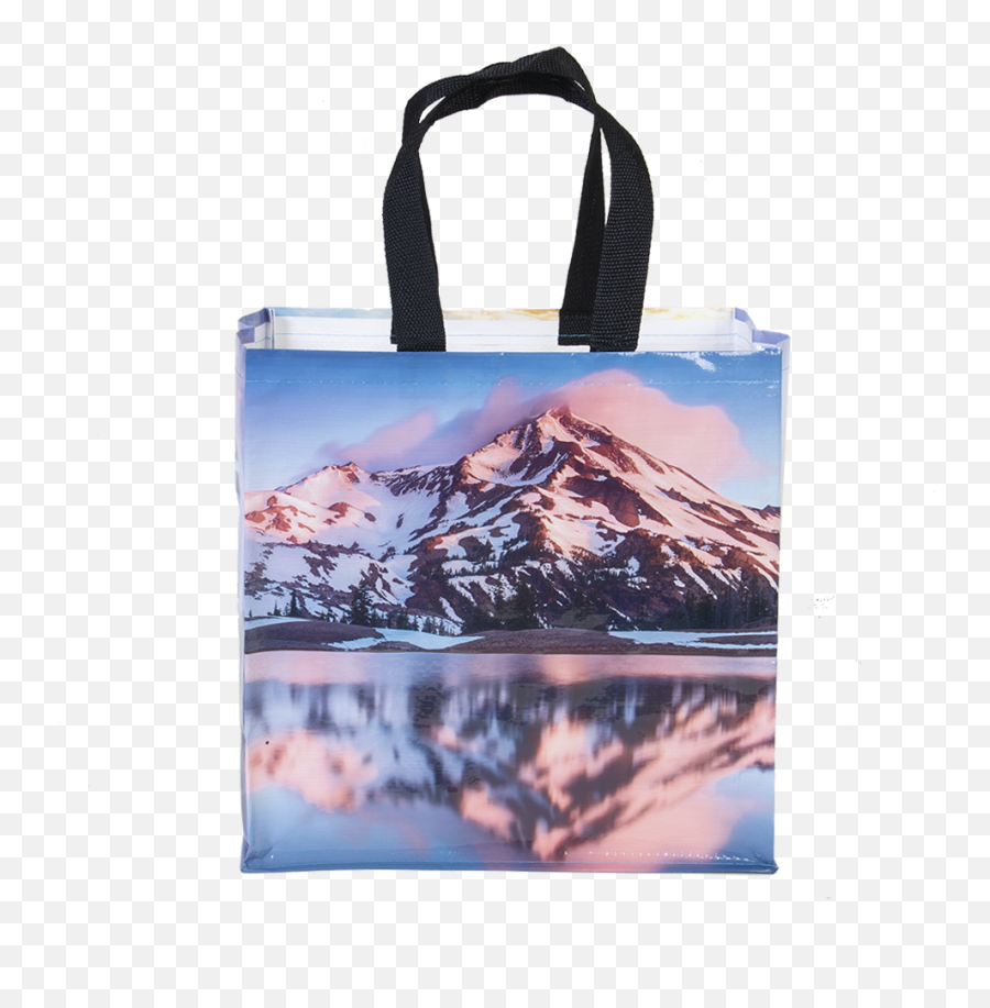 Stock Reusable Grocery Bags - Roplast Industries Central Oregon Mountains Png,Grocery Bag Png