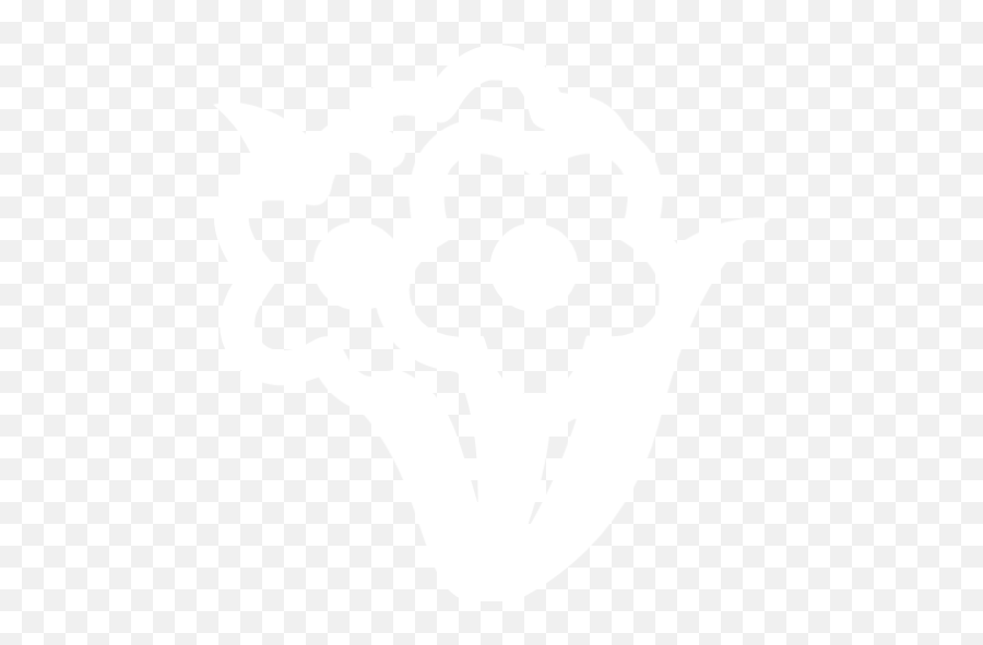 White Bunch Flowers Icon - Free White Flower Icons Horticulture Icon Png,White Flower Transparent