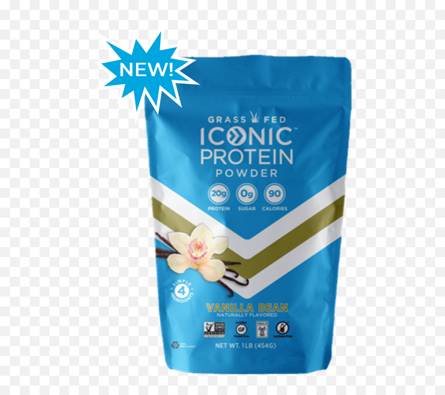 Iconic Vanilla Bean Protein Powder - Ketogenic Diet Png,Vanilla Bean Png