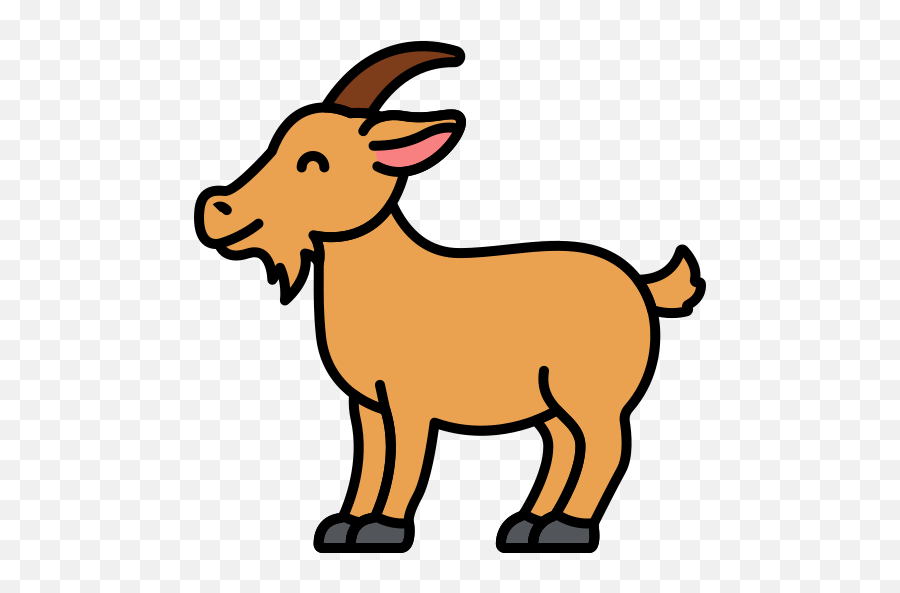 Goat - Free Animals Icons Bode Animal Png,Goat Head Png