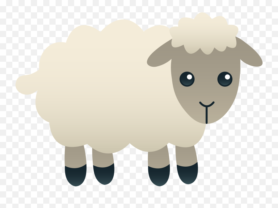 Cute Sheep Clipart Transparent Background - Lamb Clipart Png,Clip Art Transparent Background