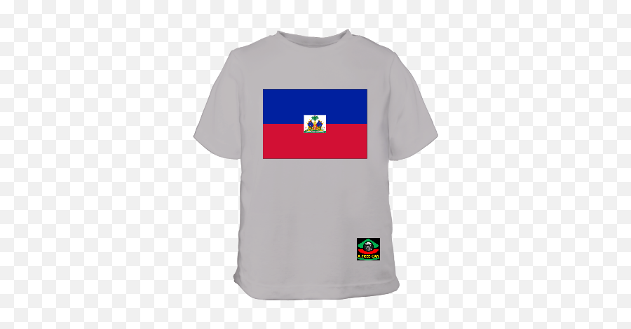 Apparel Unisex Tees For Kids - Flag Png,Haitian Flag Png