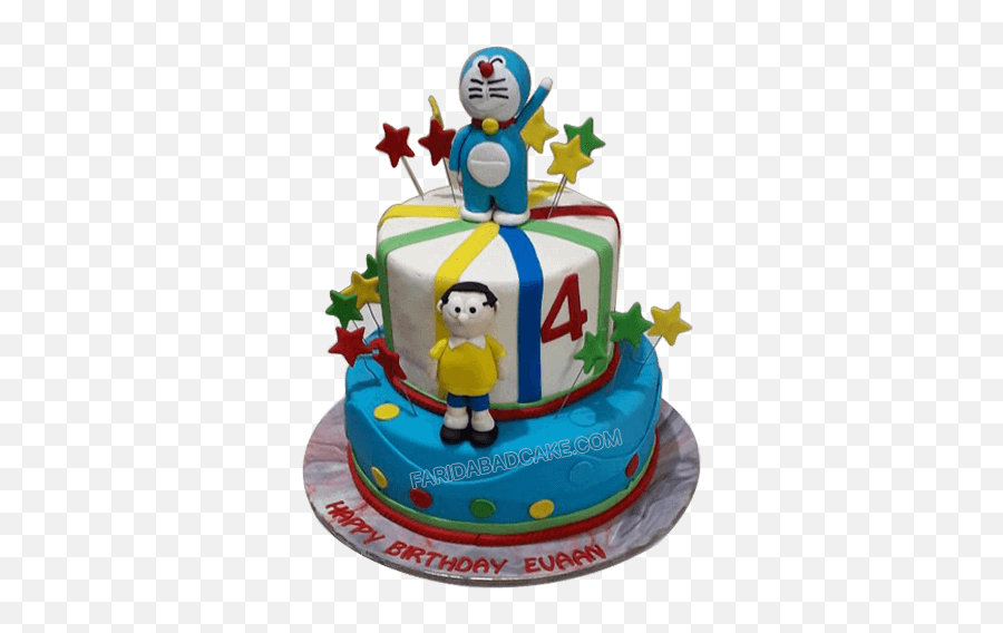 Doraemon Nobita Cake - Cake Decorating Supply Png,Doraemon Png