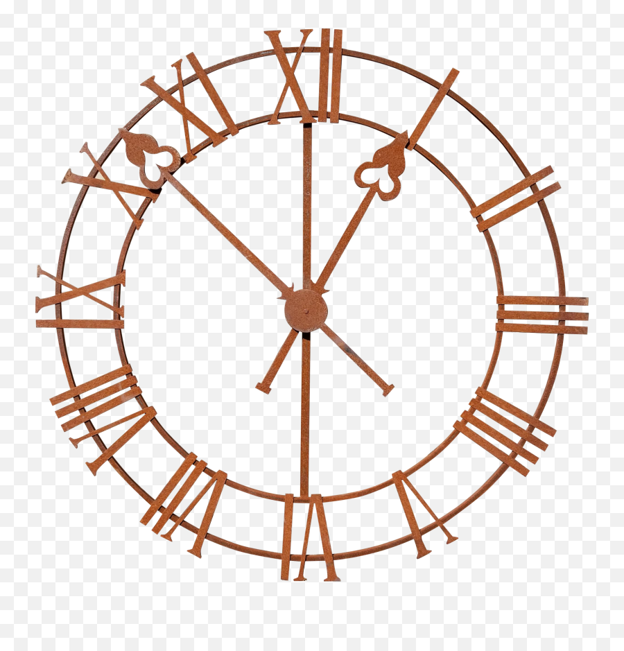 Napa Iron Clock Face - Back To The Future Clock Tower Png,Clock Face Png