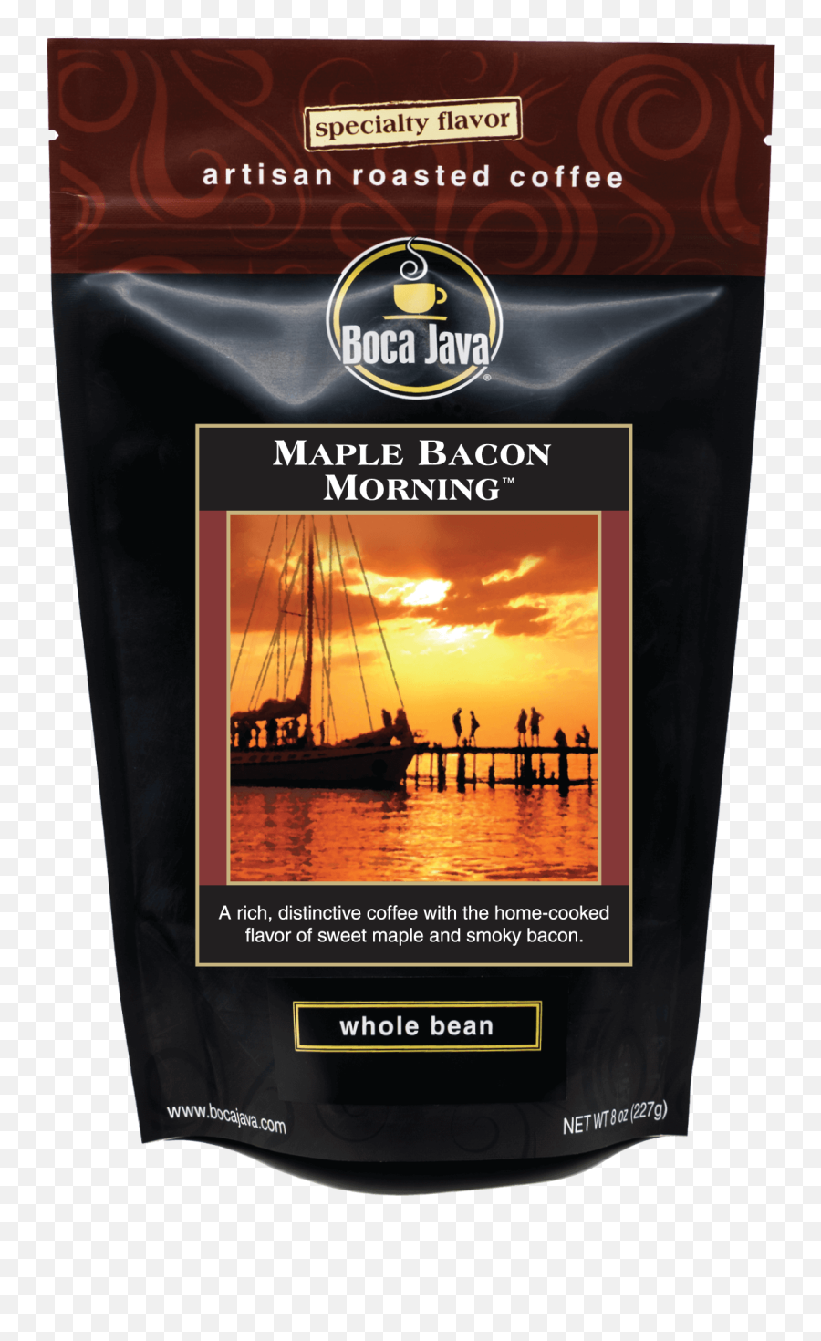 Maple Bacon Morning Coffee - Boca Java Png,Bacon Transparent