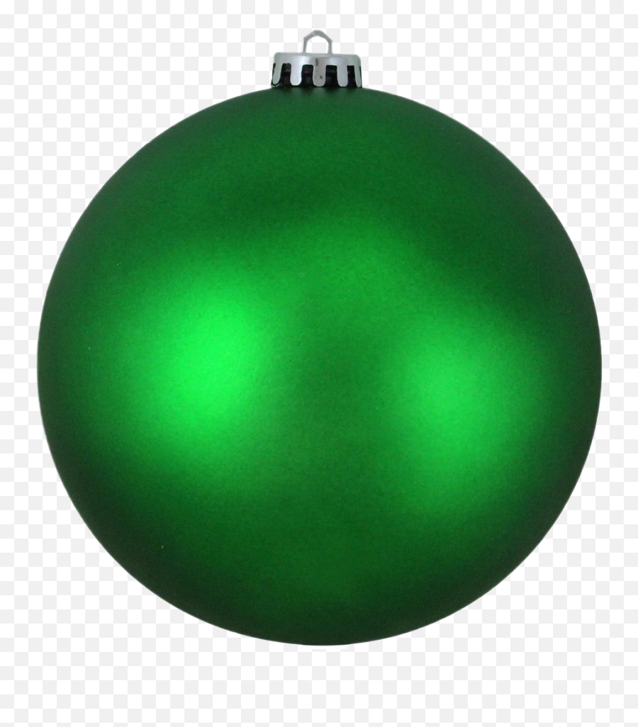 Single Green Christmas Ball Transparent - Green Christmas Ornament Png,Ball Transparent Background