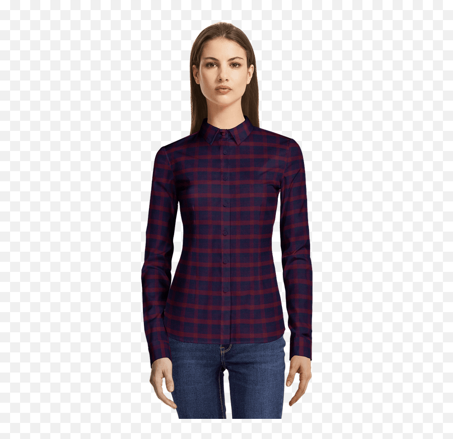 Red Plaid Flannel Shirt - Camisa Manga Corta Negra Mujer Png,Flannel Png