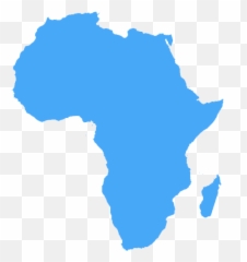 Africa Icon Transparent Png Clipart - Map Of Africa Silhouette Png,Africa Png