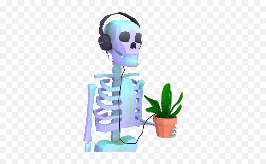 Hey Kid Want Some A E S T H I C - Jjjjjohn Skeleton Png,Vaporwave Gif Png