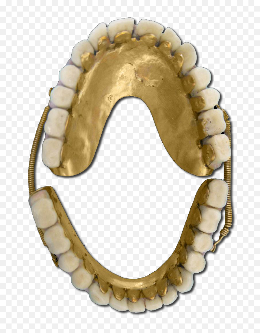 Gold Teeth Png - Jaw,Dentures Png