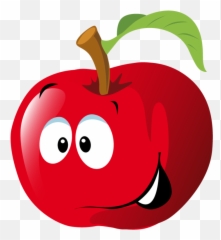 Apple Free To Use Clipart - Clipart Cute Apple Png,Apple Clipart Transparent