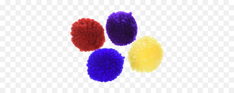 Ethical Spot Wool Pom Poms With Catnip - 4 Pack Pom Poms From Wool Png,Pom Poms Png