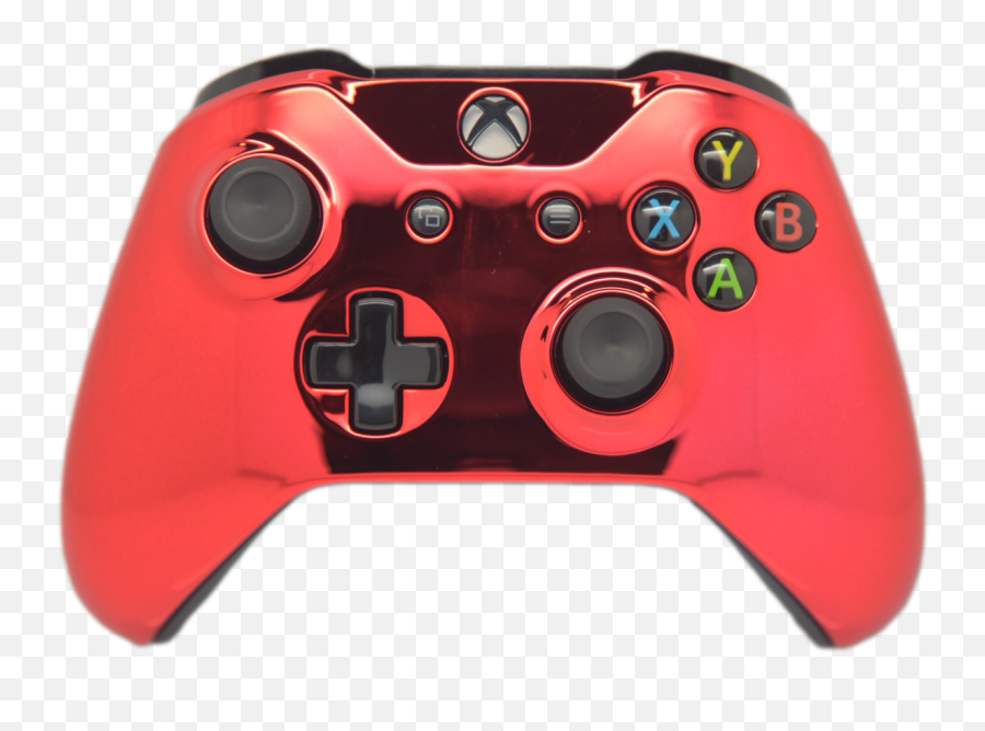 Red Xbox Controller Transparent - Xbox One S Red Controller Png,Xbox One Controller Transparent Background