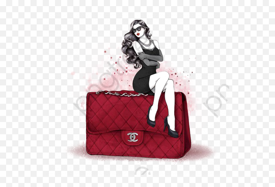 Women Fashion Clipart Free Png Images - Fashion Bag Logo Png,Fashion Transparent