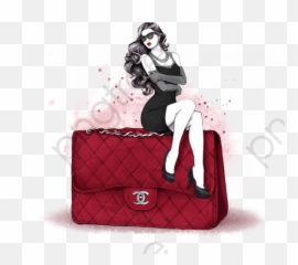 Women Fashion Clipart Free Png Images - Bag Logo