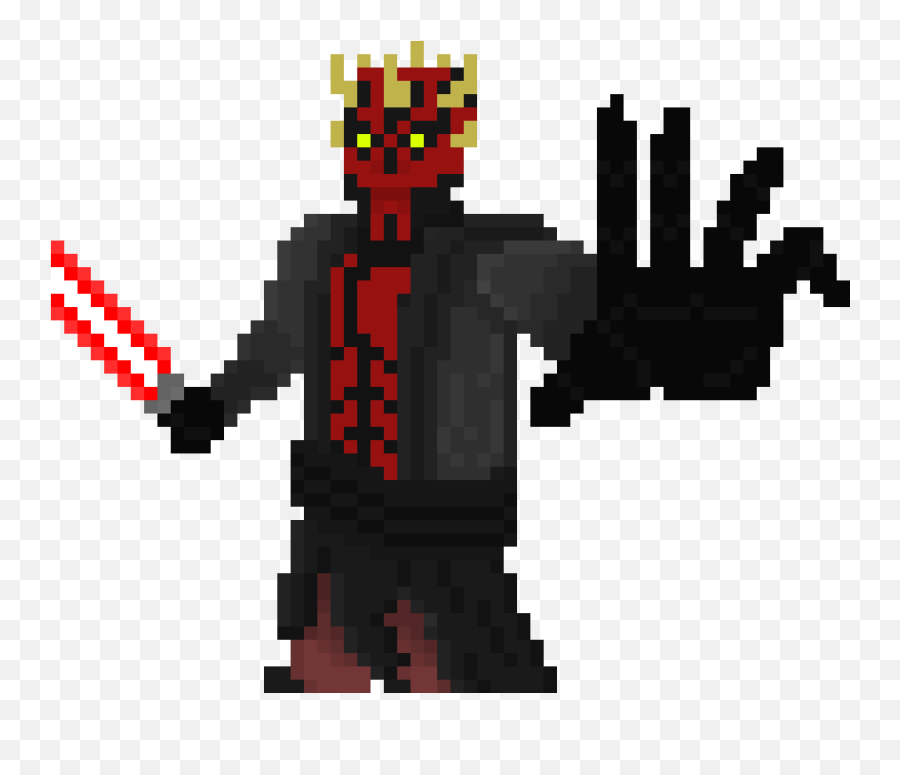 Darth Maul Clone Wars Pixel Art Pix - Fictional Character Png,Darth Maul Icon