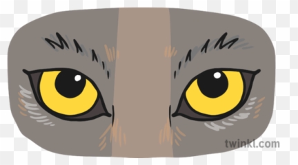 Wolf Eyes Illustration - Twinkl Cartoon Drawing png