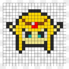 Zelda Perler Kandi Pattern Pony Bead Patterns - Circulo Pixel Art png
