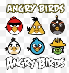 Angry Birds Logo Template Vector Free - png