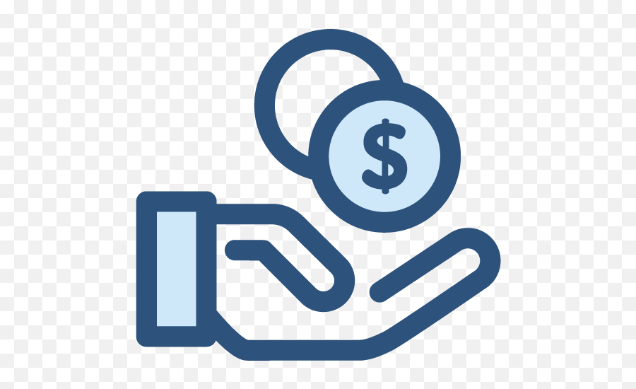 Finance Icon - Productivity Savings Icon Hd Png Download Blue Savings Icon,Finance Icon Png