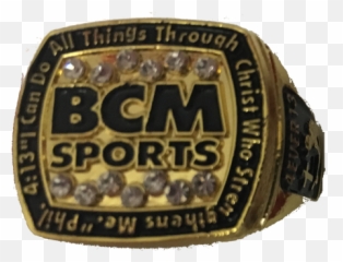 Bcm Sports - Phil 413 Championship Series Gold Ring Png,Gold Ring Png