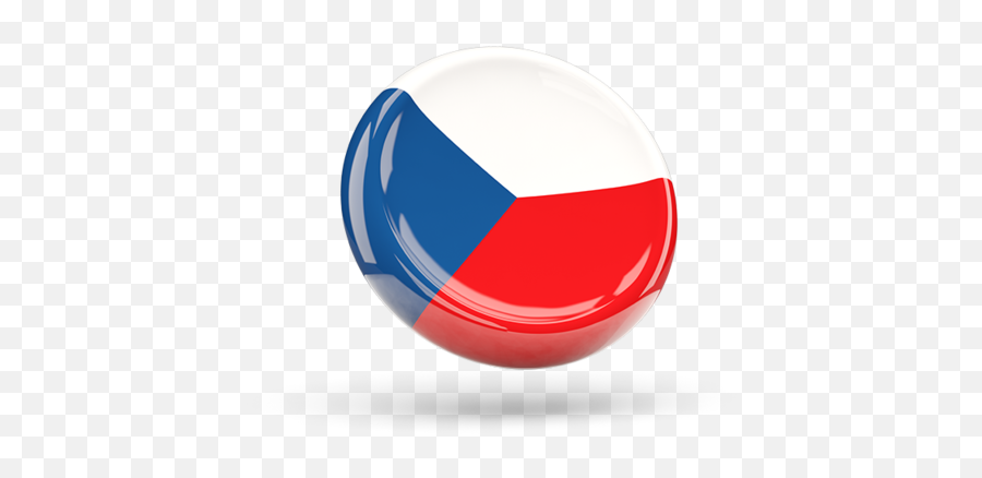 Shiny Round Icon Illustration Of Flag Czech Republic - Czech Republic Icon Png,Shiny Icon