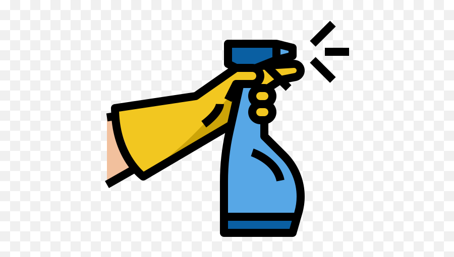 Cleaning Spray Free Vector Icons - Spray Bottle Icon Colored Png,Cleaning Icon Free Vector